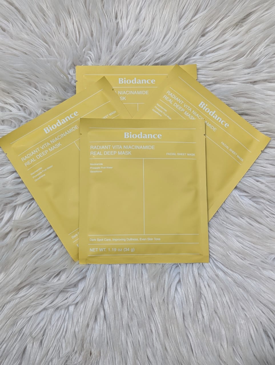 BIODANCE-RADIANT VITA NIACINAMIDE REAL DEEP MASK