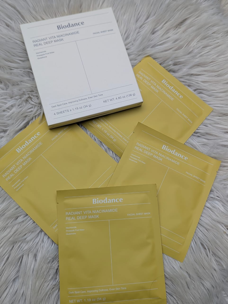 BIODANCE-RADIANT VITA NIACINAMIDE REAL DEEP MASK