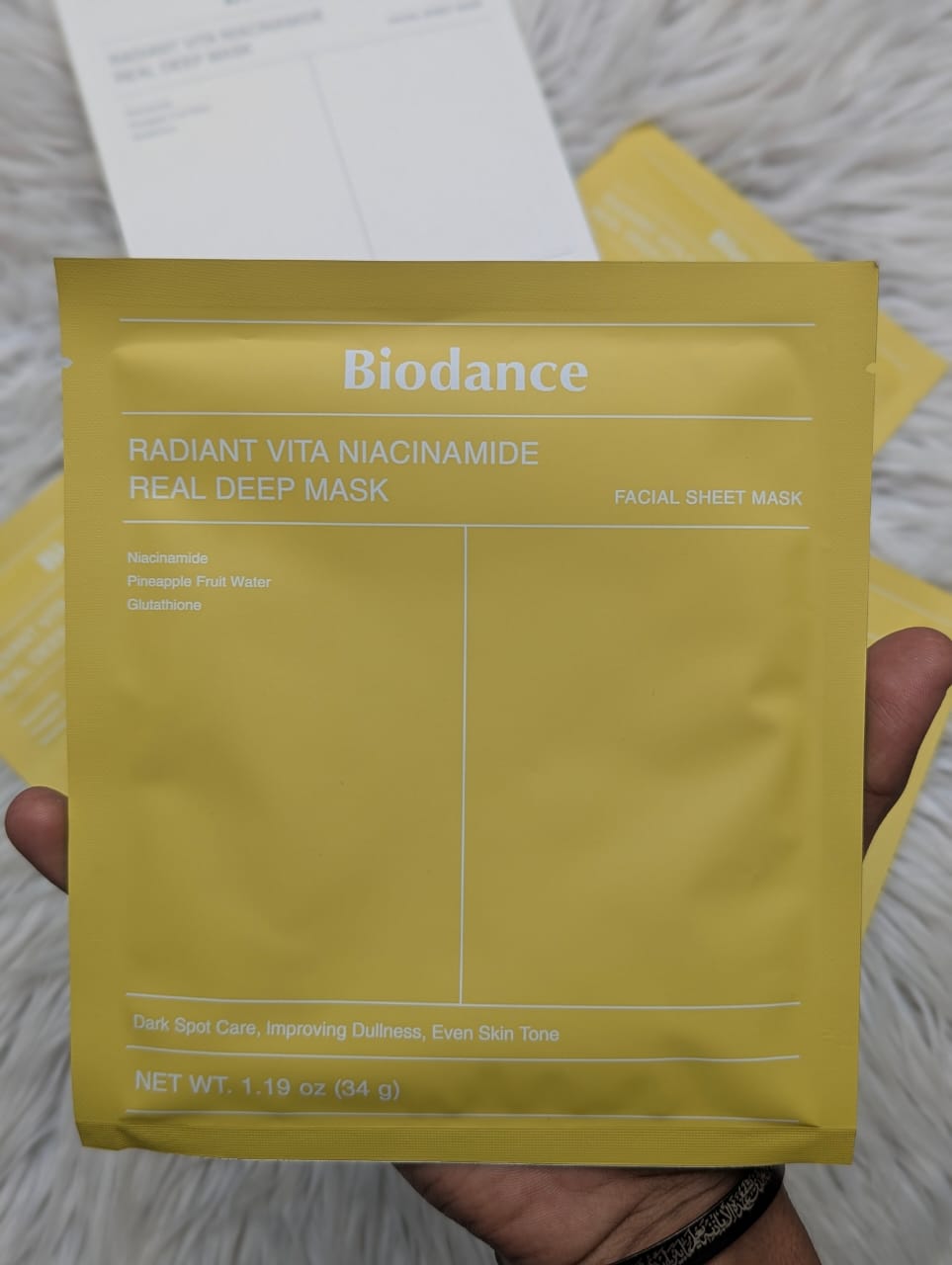 BIODANCE-RADIANT VITA NIACINAMIDE REAL DEEP MASK