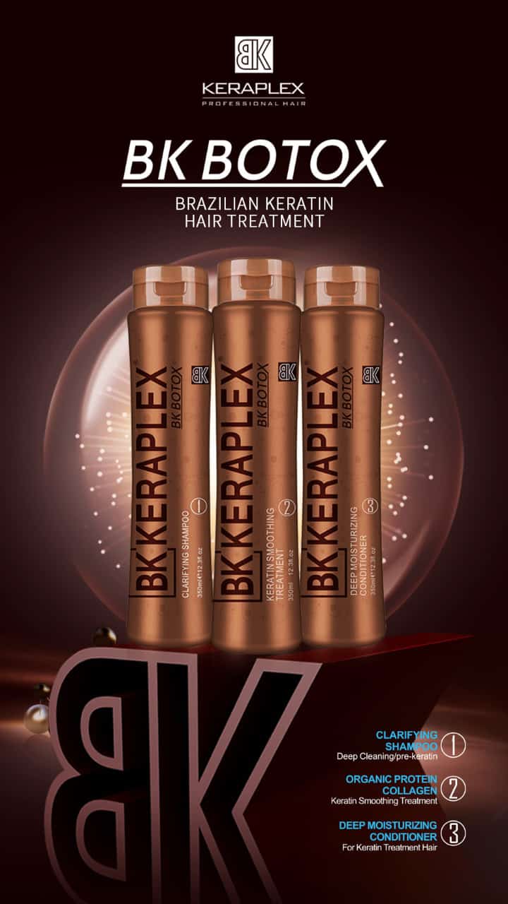 BK KERAPLEX – BK BOTOX BRAZILIAN KERATIN  HAIR TREATMENT SET