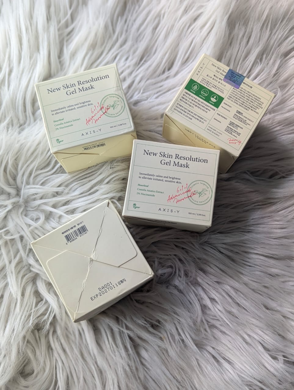 AXISY - NEW SKIN RESOLUTION GEL MASK