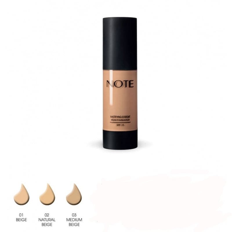 NOTE COSMETICS  DETOX AND PROTECT FOUNDATION SPF 15 35ML