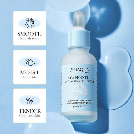BIOAQUA SEA FENNEL ANTI-WRINKLE WHITENING ESSENCE SERUM