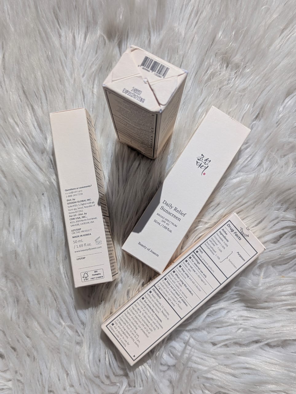 BEAUTY OF JOSEON DAILY RELIEF SUNSCREEN BROAD SPECTRUM SPF 40
