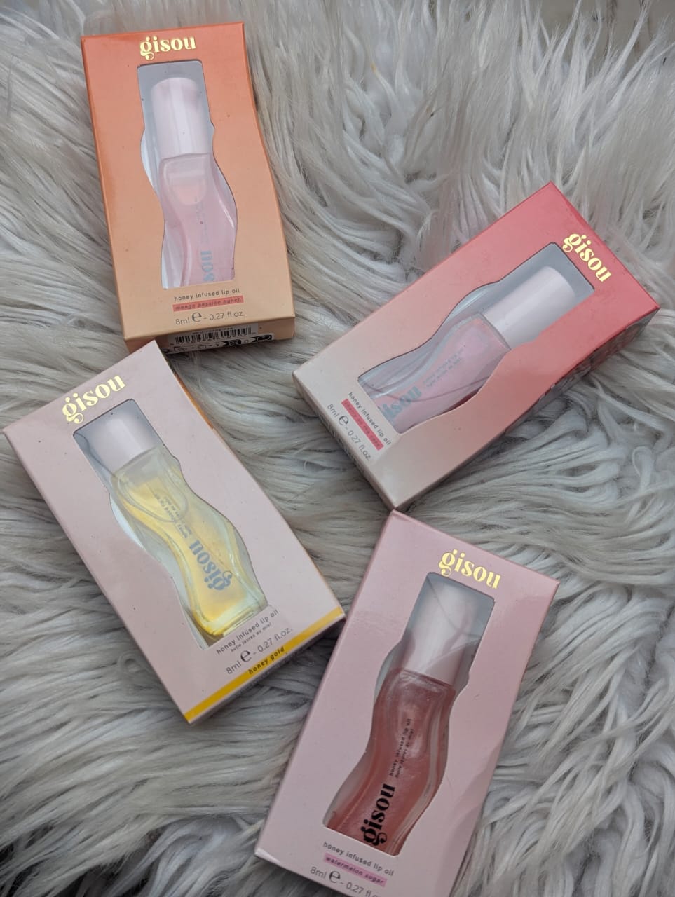 GISOU HONEY INFUSED HYDRATING LIP OIL 8ML