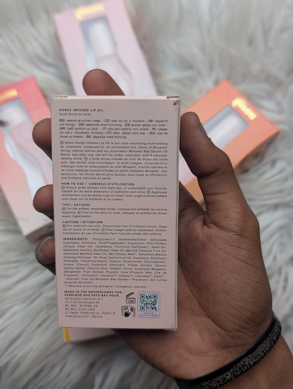 GISOU HONEY INFUSED HYDRATING LIP OIL 8ML