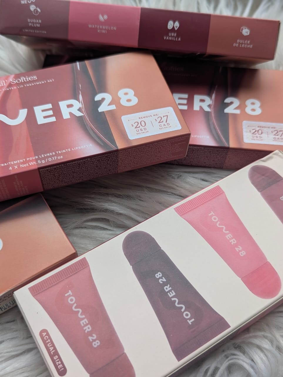 TOWER 28 BEAUTY - MINI LIL SOFTIES TINTED LIP TREATMENT SET