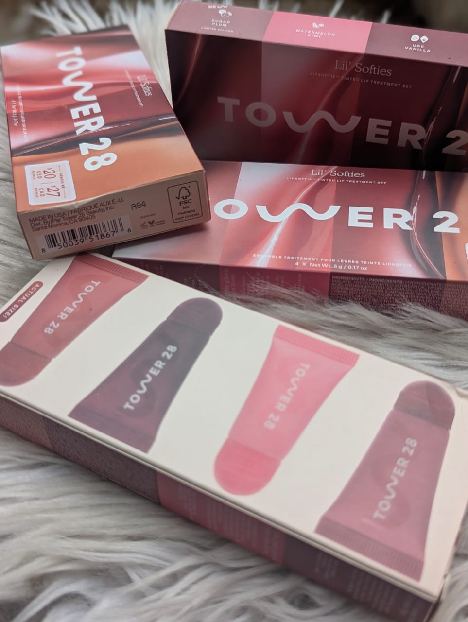 TOWER 28 BEAUTY - MINI LIL SOFTIES TINTED LIP TREATMENT SET