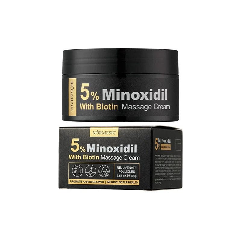 KORMESIC ORIGINAL💯5% &MINOXIDIL WITH BIOTIN MASSAGE CREAM