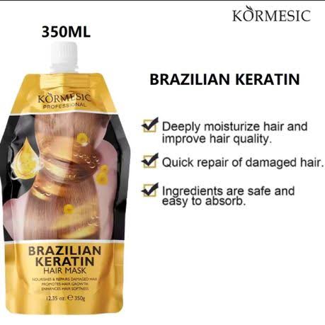 KORMESIC ORIGINAL💯 PROFESSIONAL BRAZILIAN KERATIN HAIR MASK