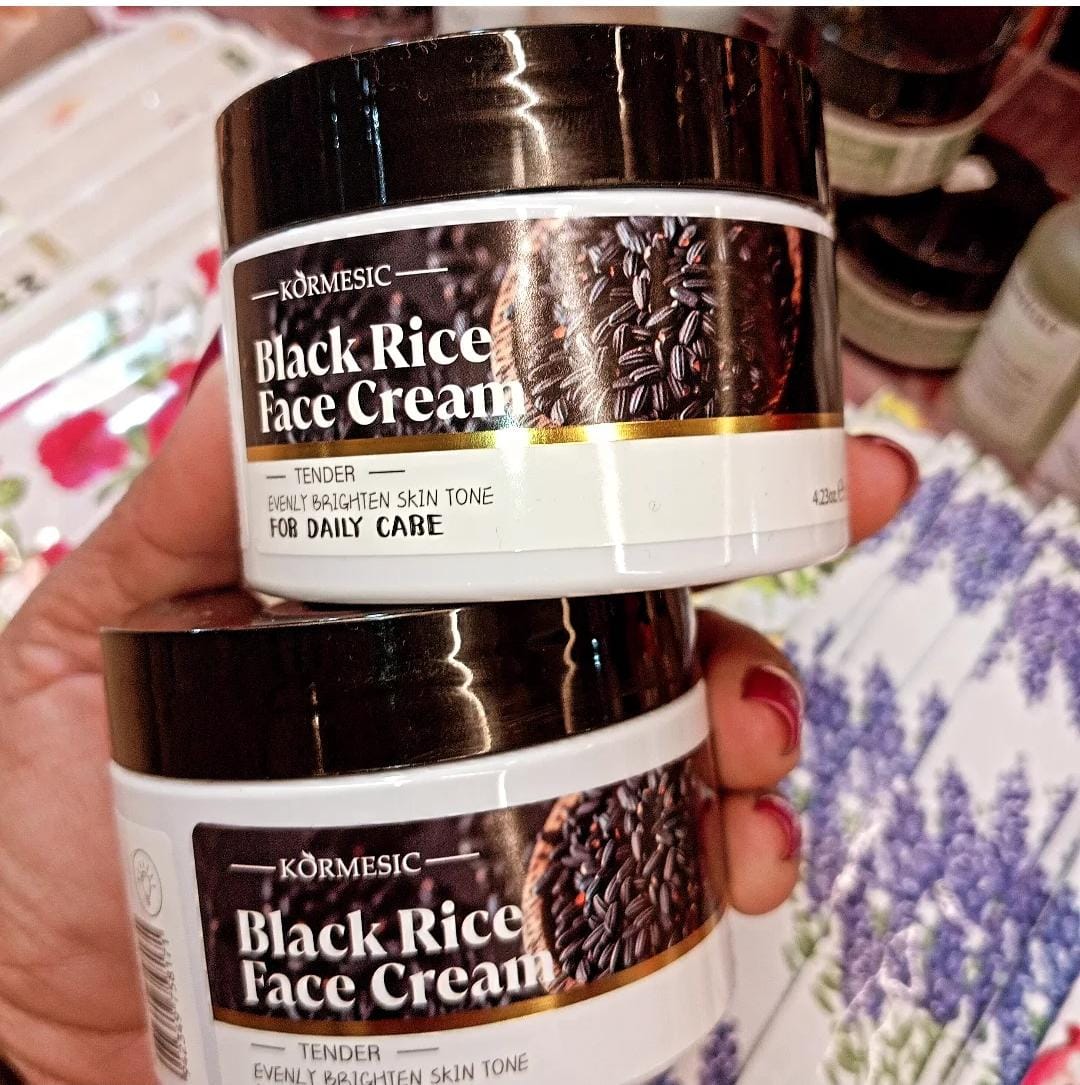 KORMESIC ORIGINAL 💯 BLACK RICE FACE CREAM