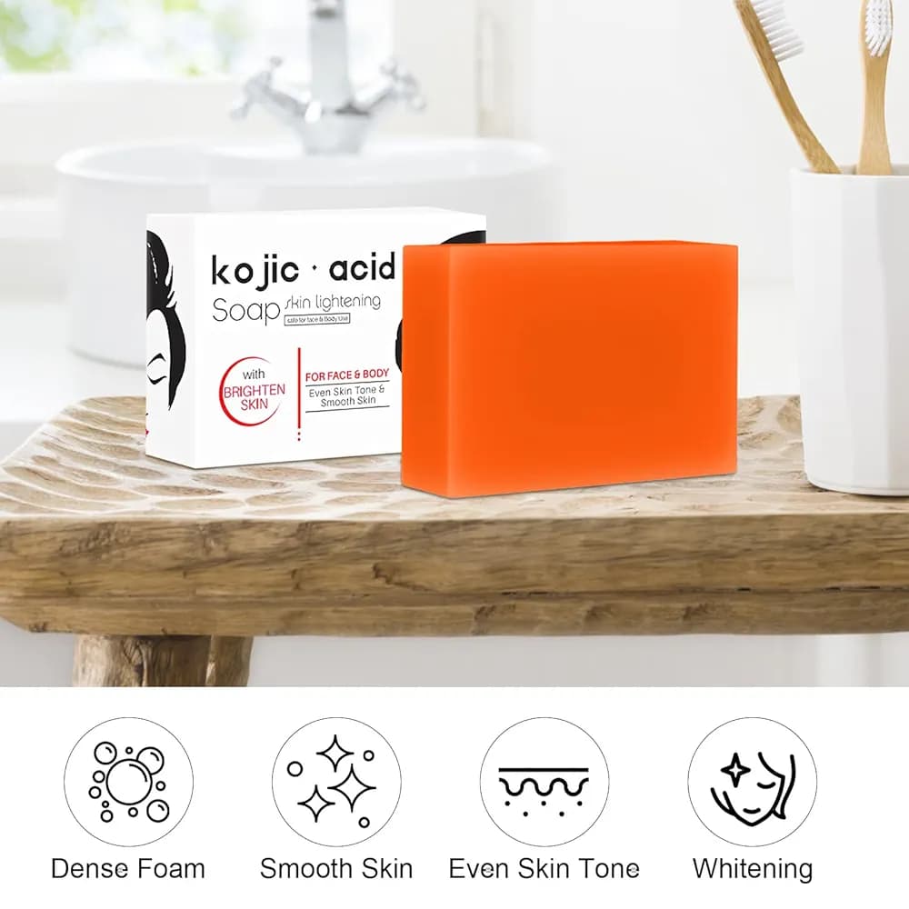 KOJIC ACID    WHITENING FACIAL SOAP