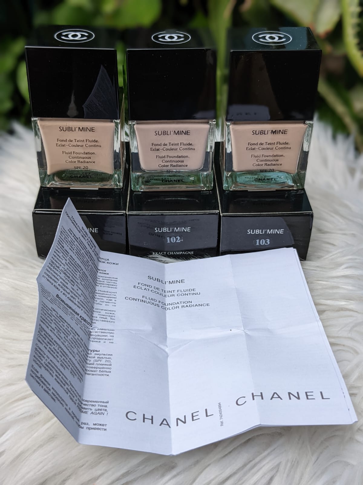 CHANEL SUBLIMINE FOUNDATION
