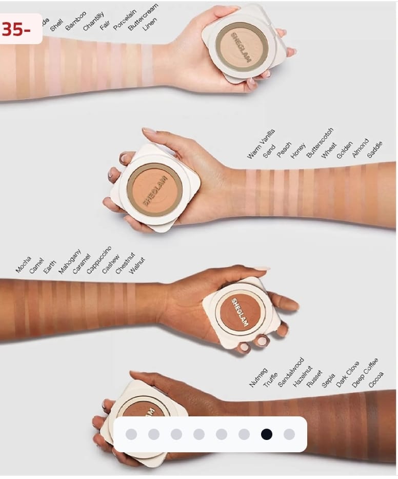 SHEGLAM -SKIN-FOCUS HIGH COVERAGE POWDER