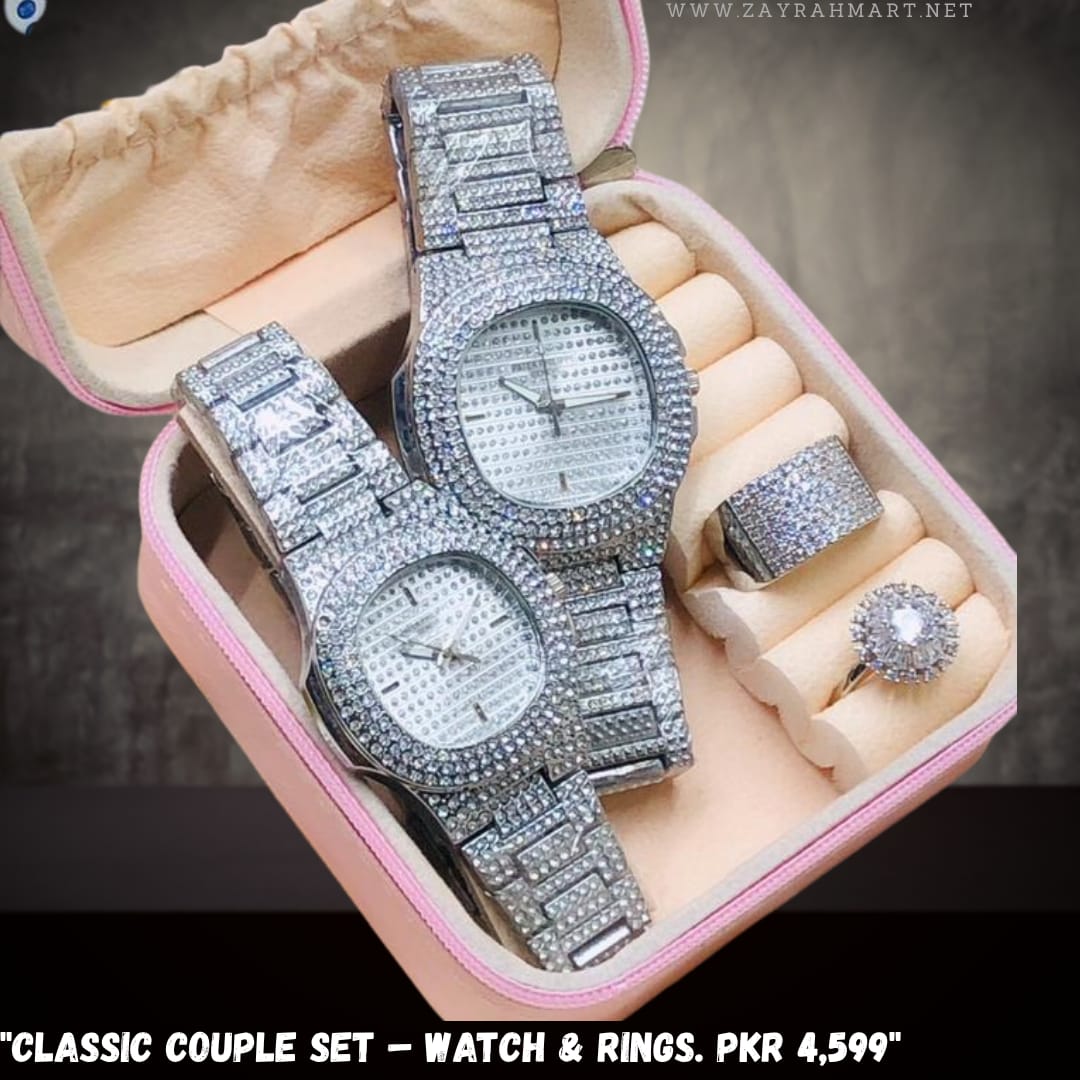 CLASSIC COUPLE SET -WATCH RING SET
