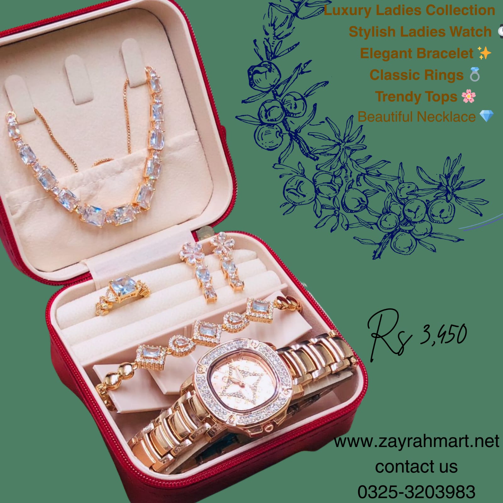 RED JEWELRY BOX