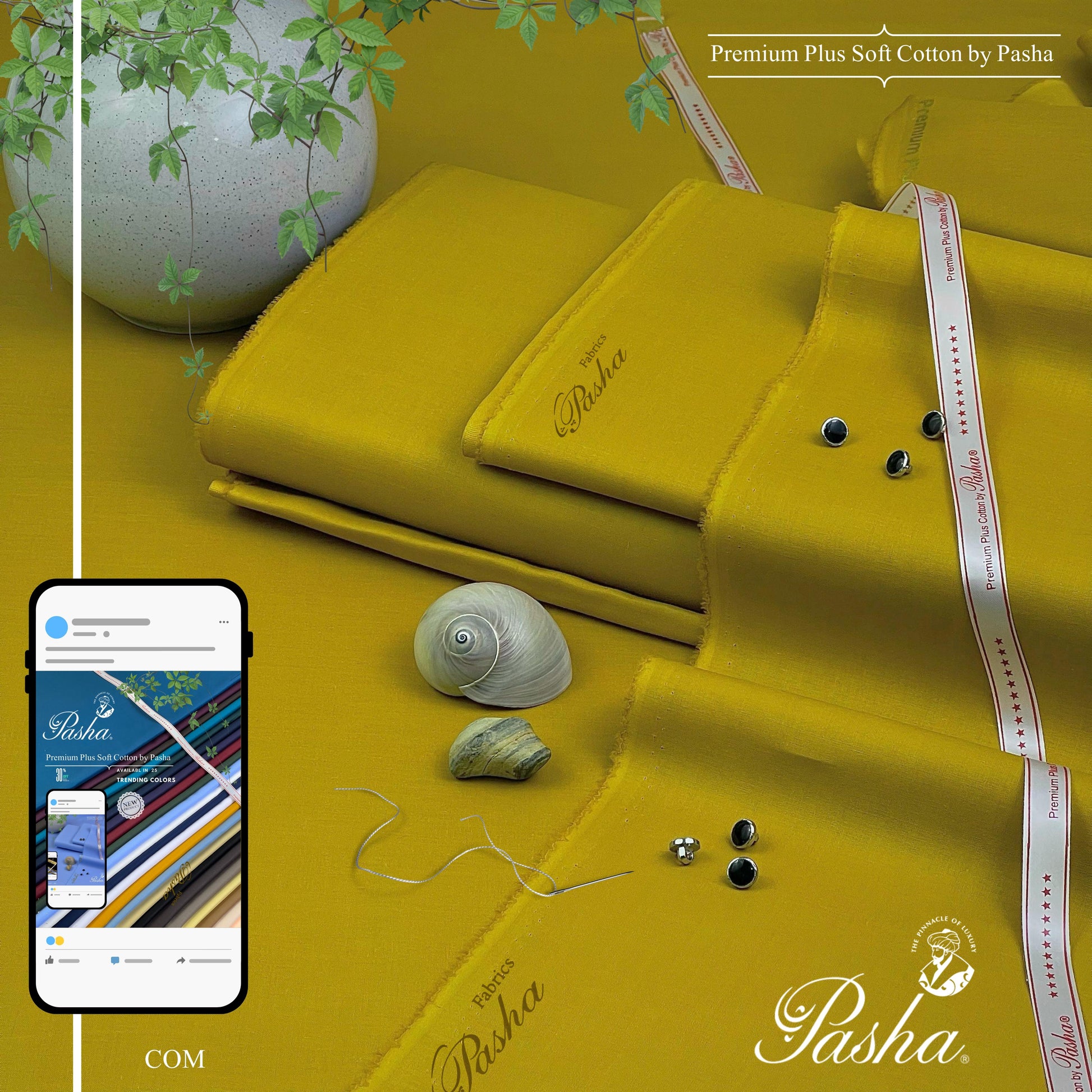 PASHA SOFT COTTON - PREMIUM PLUS