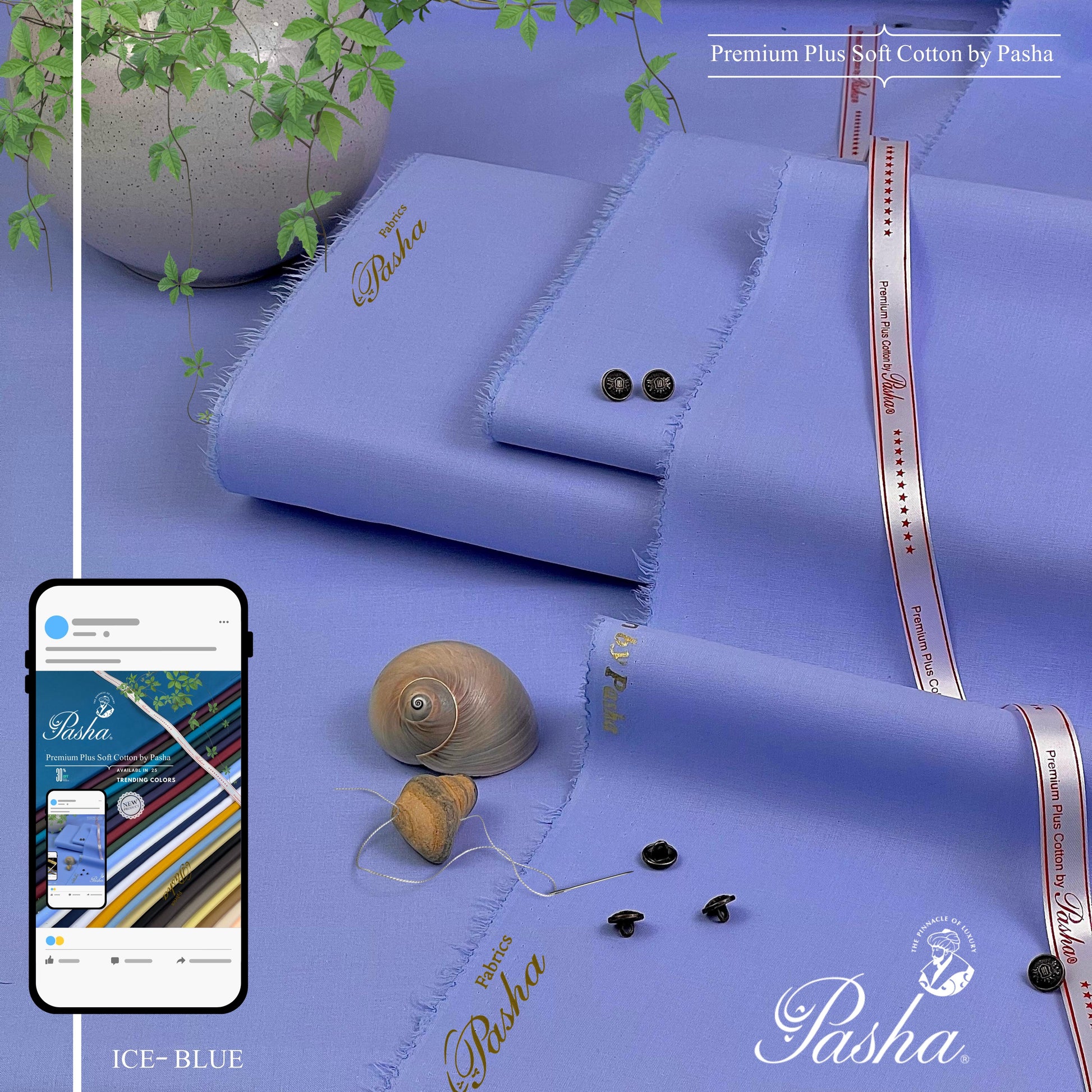 PASHA SOFT COTTON - PREMIUM PLUS