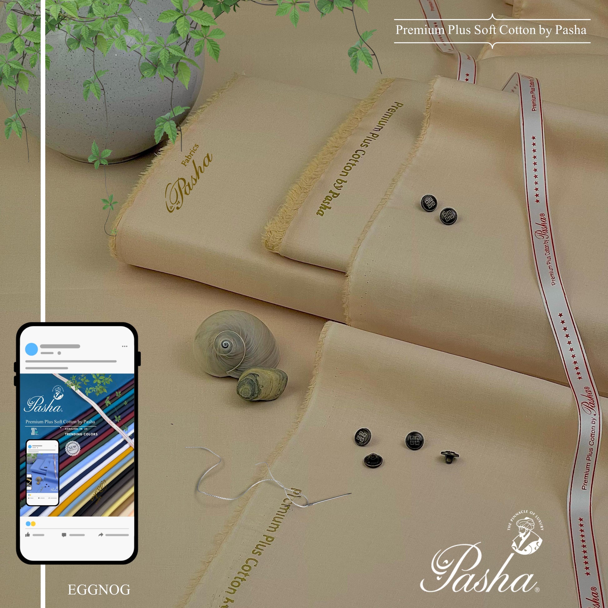 PASHA SOFT COTTON - PREMIUM PLUS