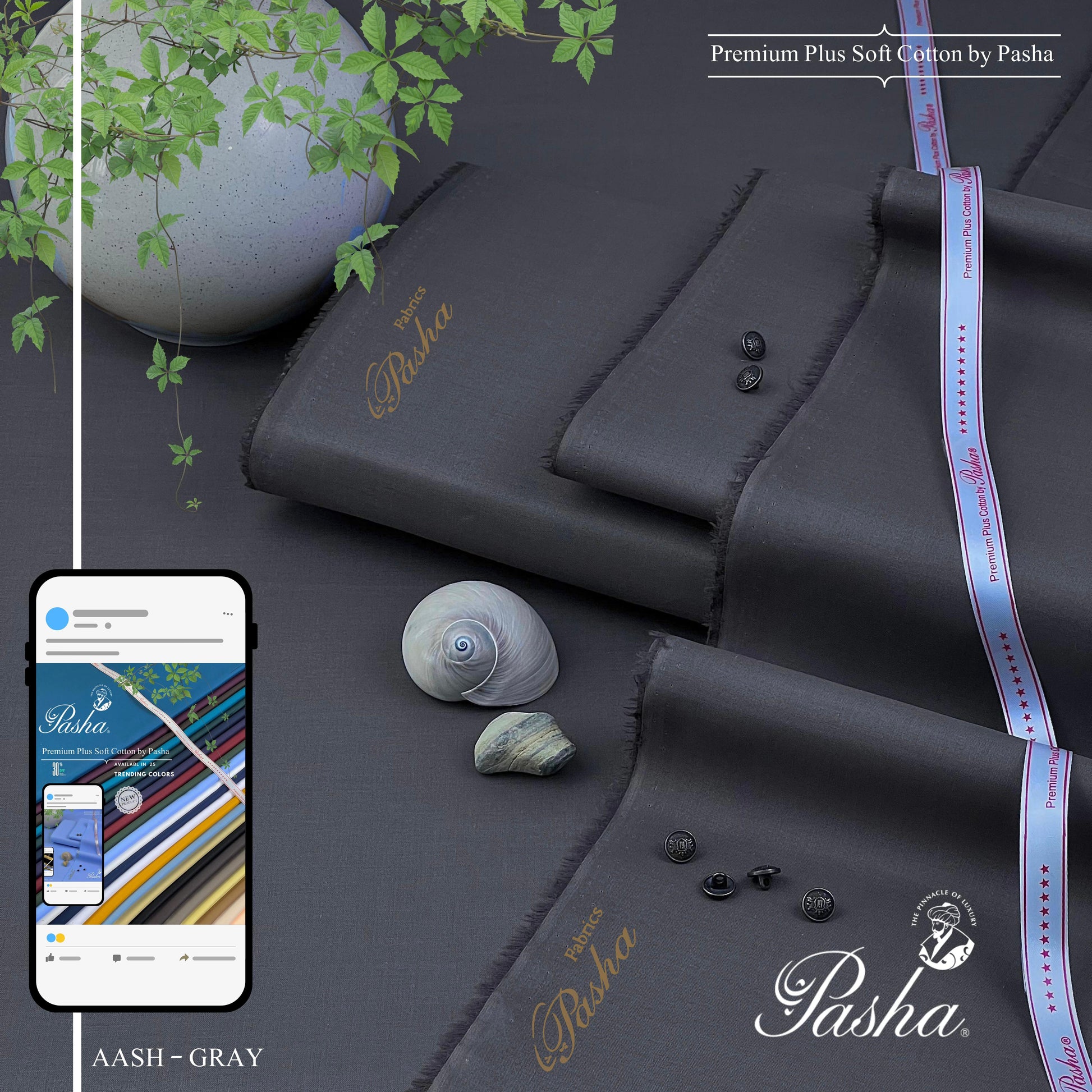 PASHA SOFT COTTON - PREMIUM PLUS