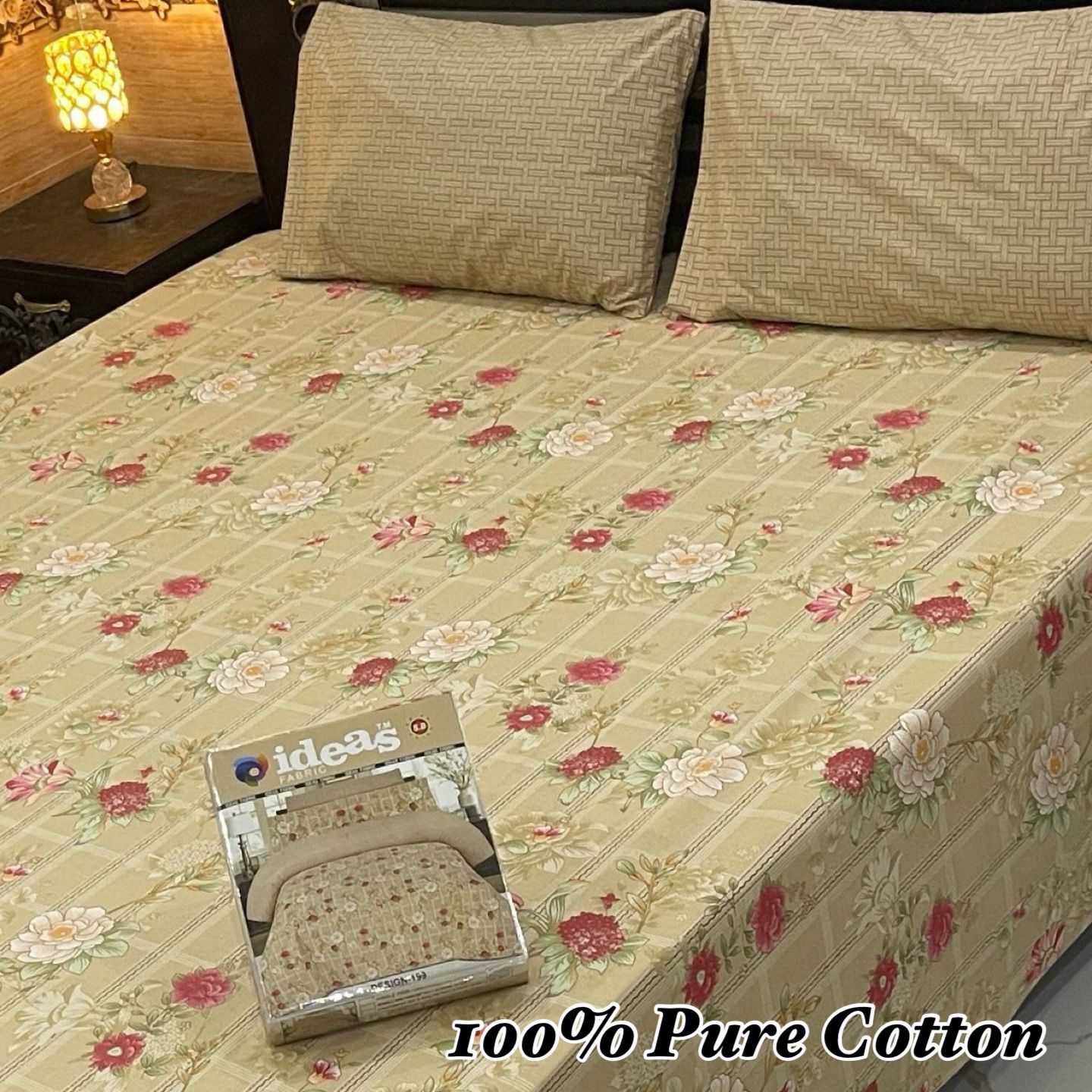 100% PURE COTTON BEDSHEET 😍