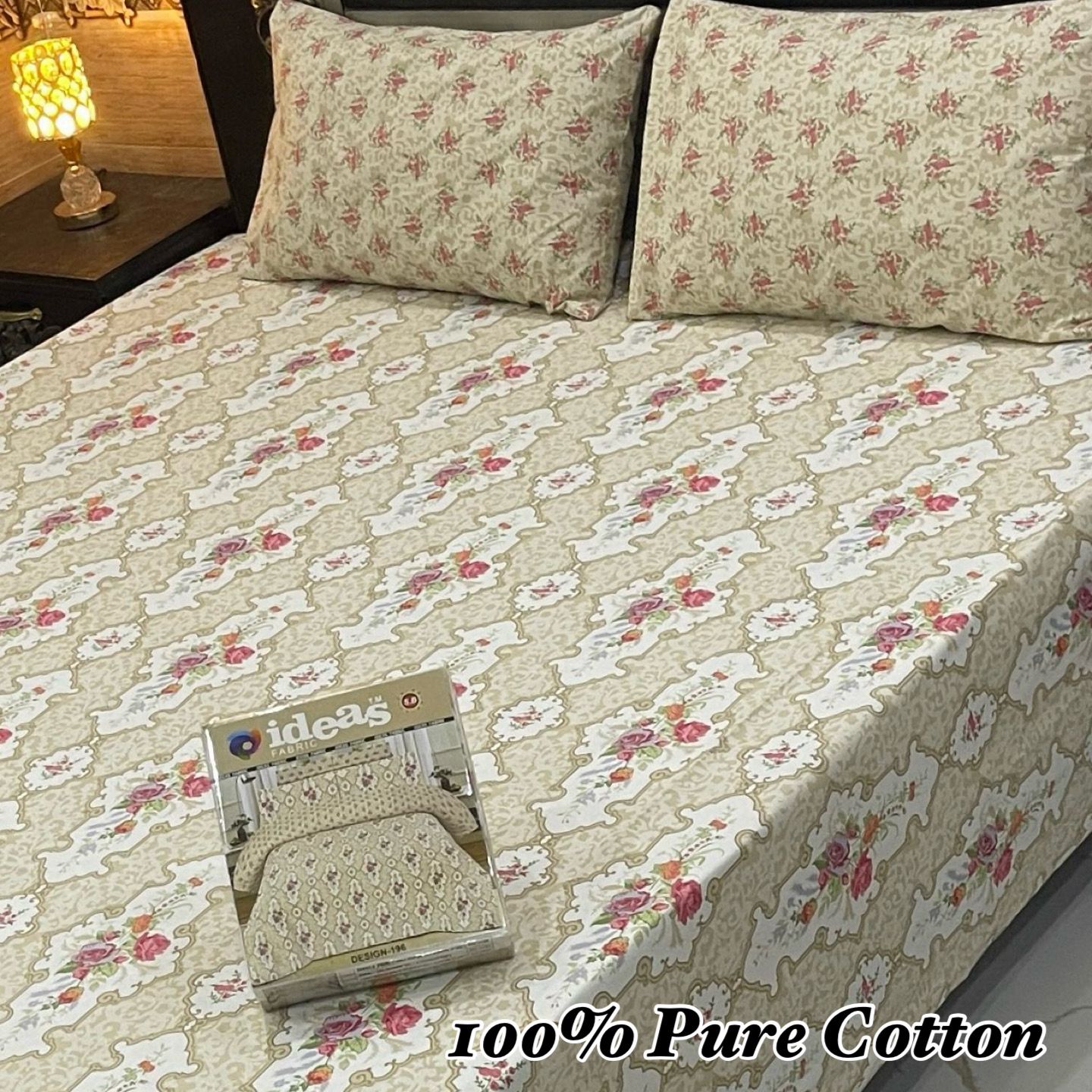 100% PURE COTTON BEDSHEET 😍