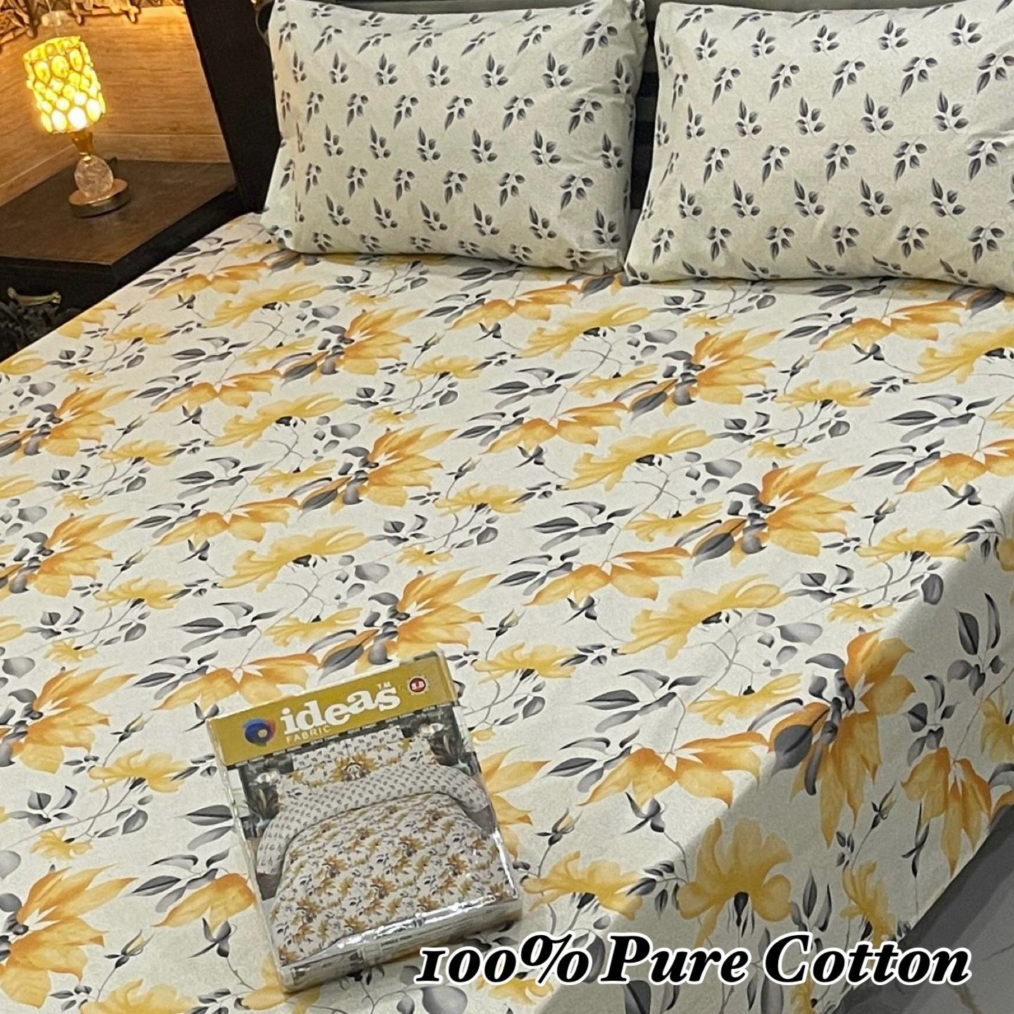 100% PURE COTTON BEDSHEET 😍