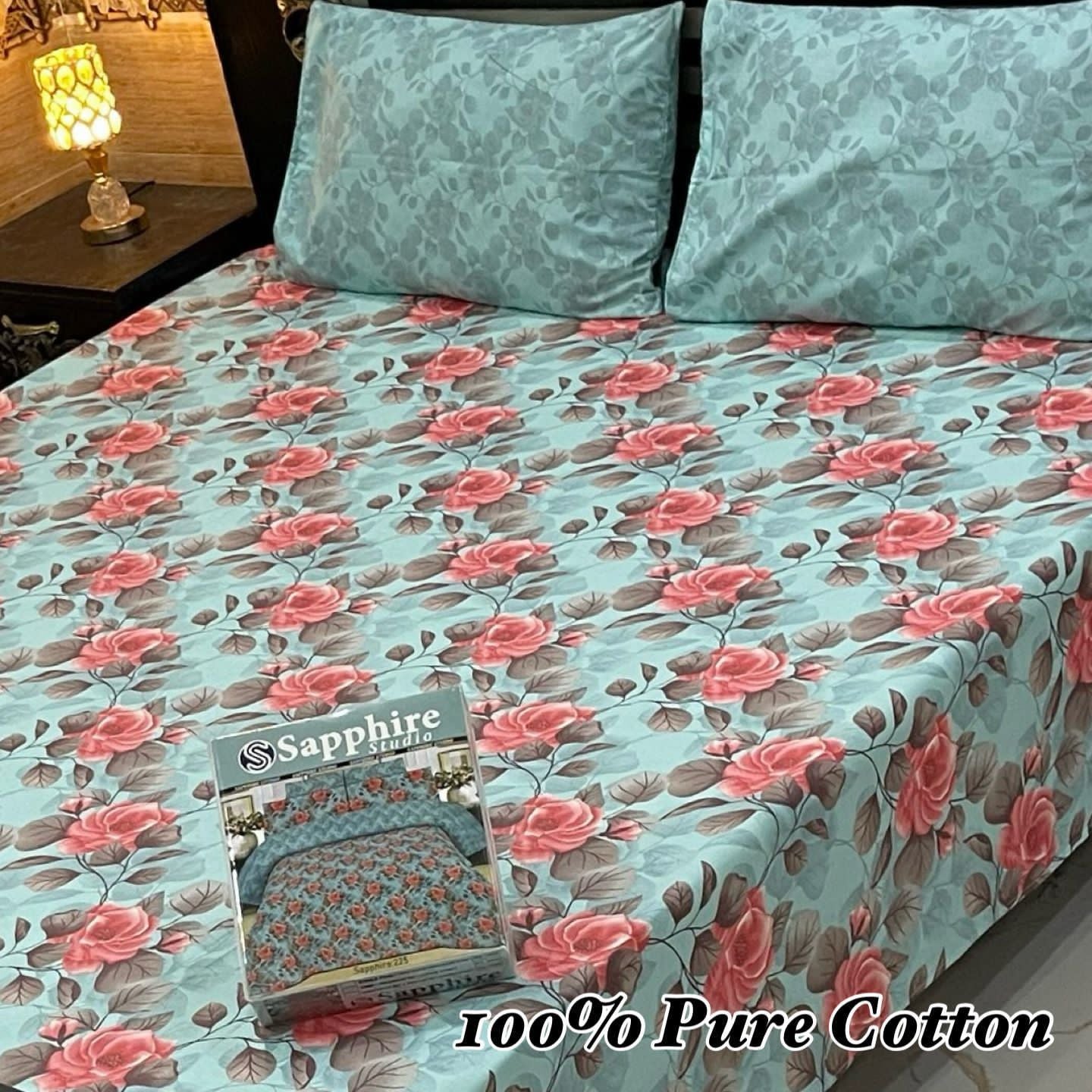 100% PURE COTTON BEDSHEET 😍