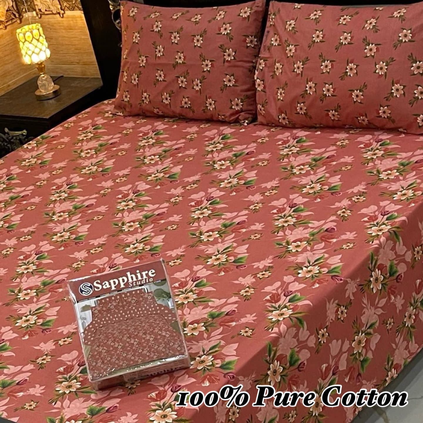 100% PURE COTTON BEDSHEET 😍