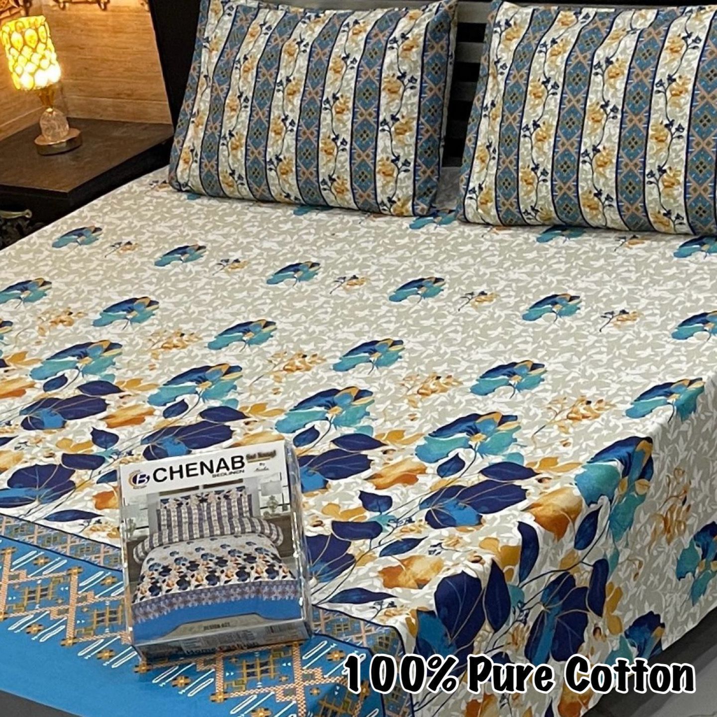 100% PURE COTTON BEDSHEET π