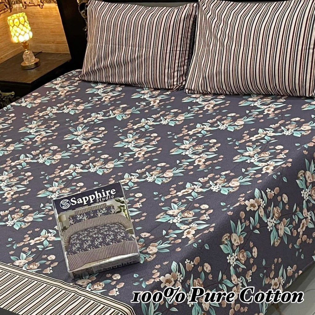 100% PURE COTTON BEDSHEET 😍