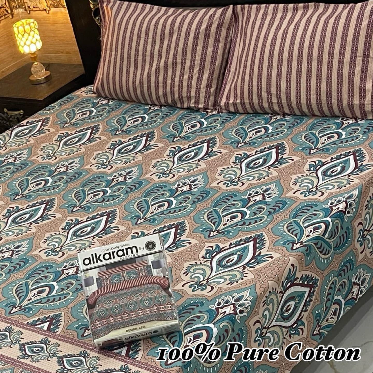 100% PURE COTTON BEDSHEET π