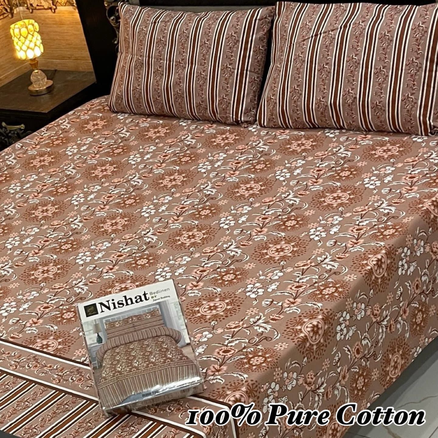 100% PURE COTTON BEDSHEET 😍