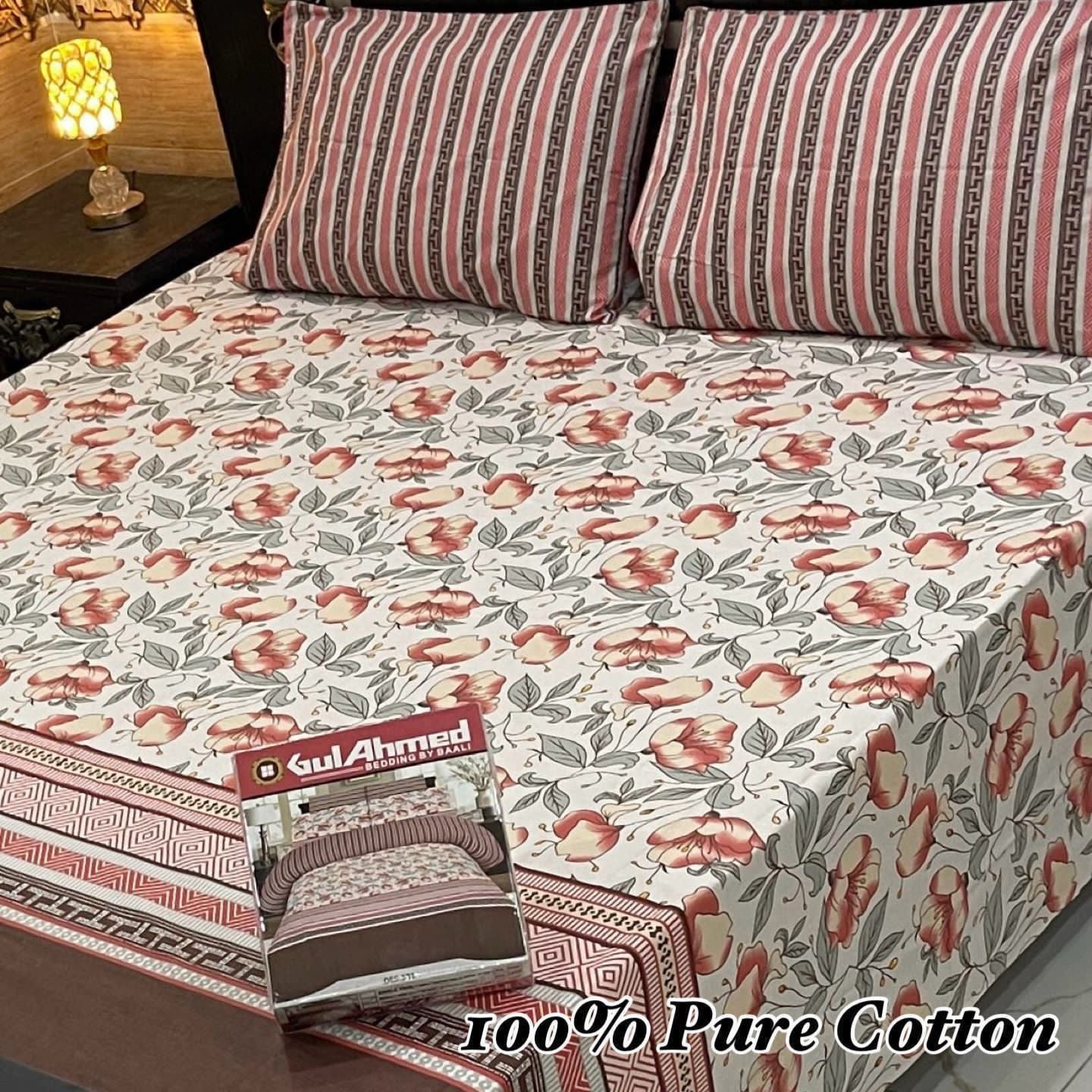 100% PURE COTTON BEDSHEET 😍