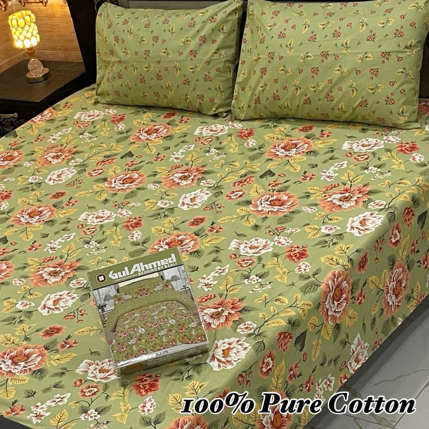 100% PURE COTTON BEDSHEET π