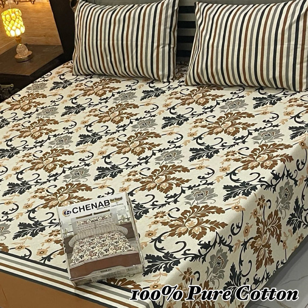 100% PURE COTTON BEDSHEET 😍