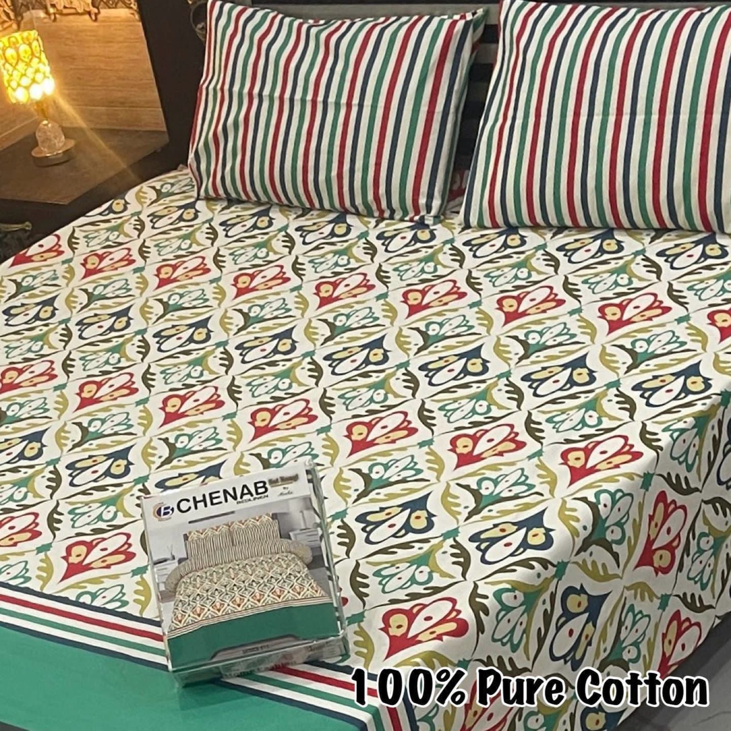 100% PURE COTTON BEDSHEET 😍