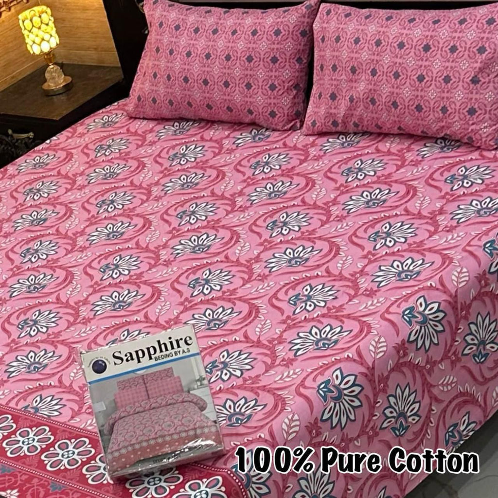 100% PURE COTTON BEDSHEET 😍