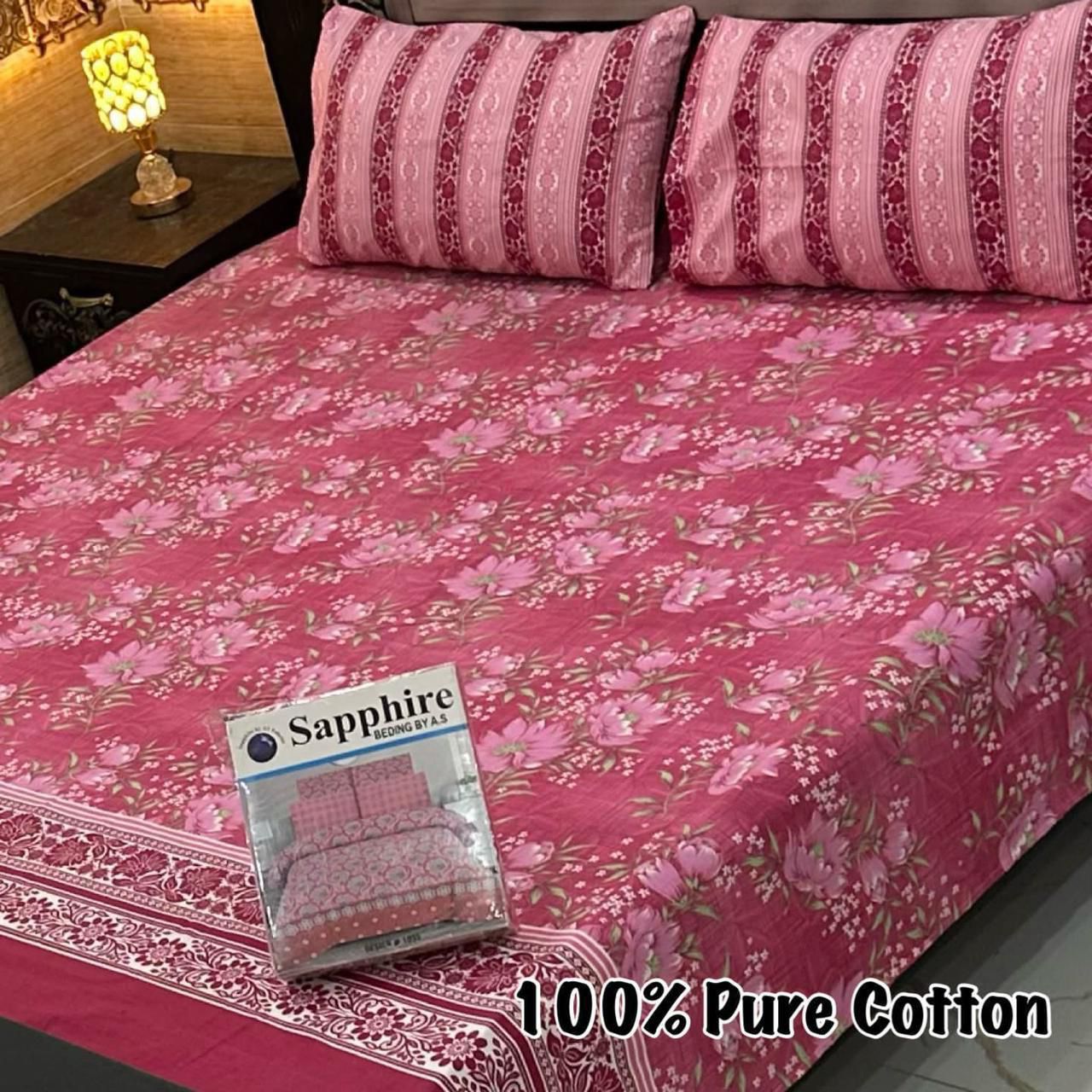 100% PURE COTTON BEDSHEET 😍