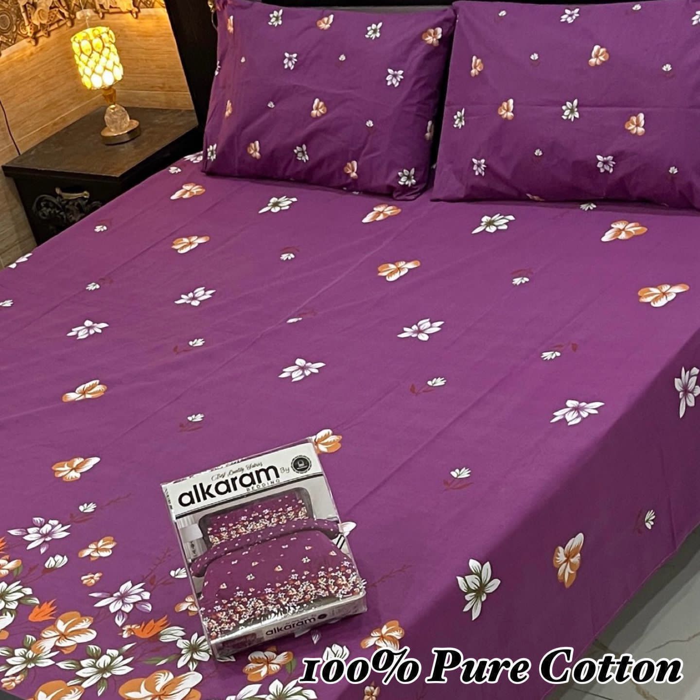 100% PURE COTTON BEDSHEET 😍