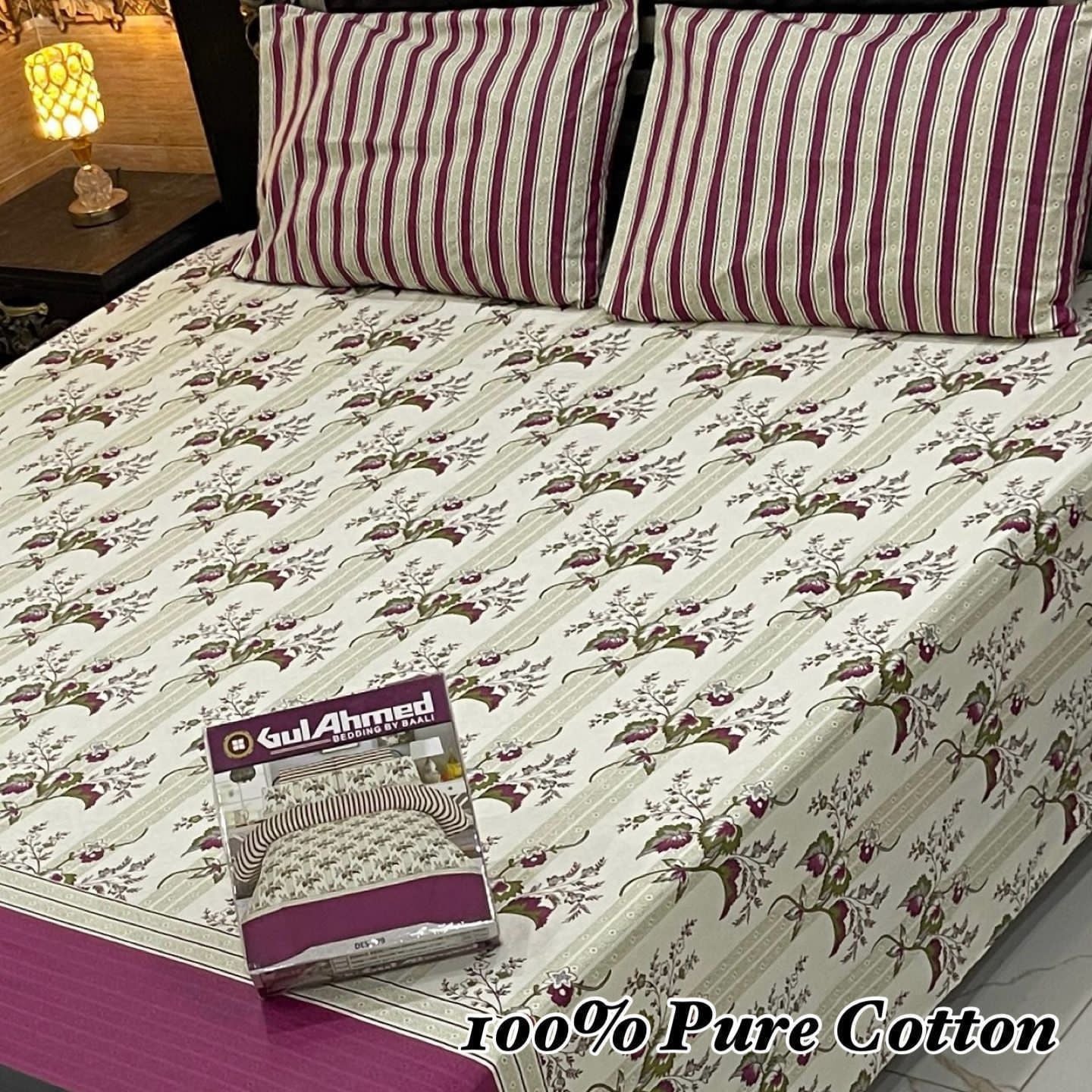100% PURE COTTON BEDSHEET π