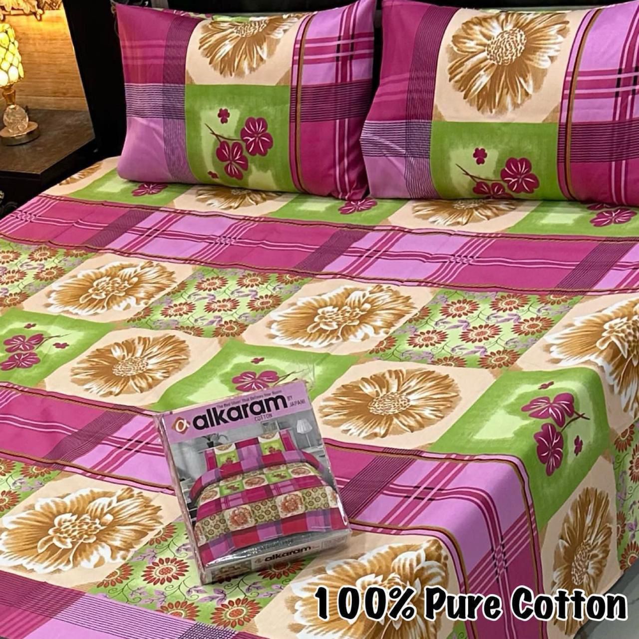 100% PURE COTTON BEDSHEET 😍