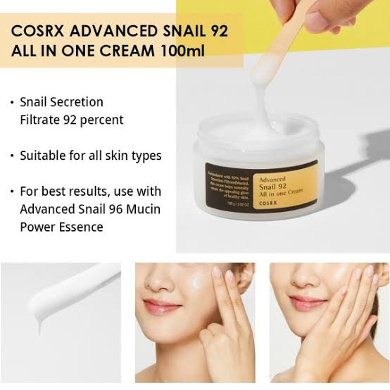 COSRX - ADVANCED SNAIL 92 ALL IN ONE CREAM 100ML