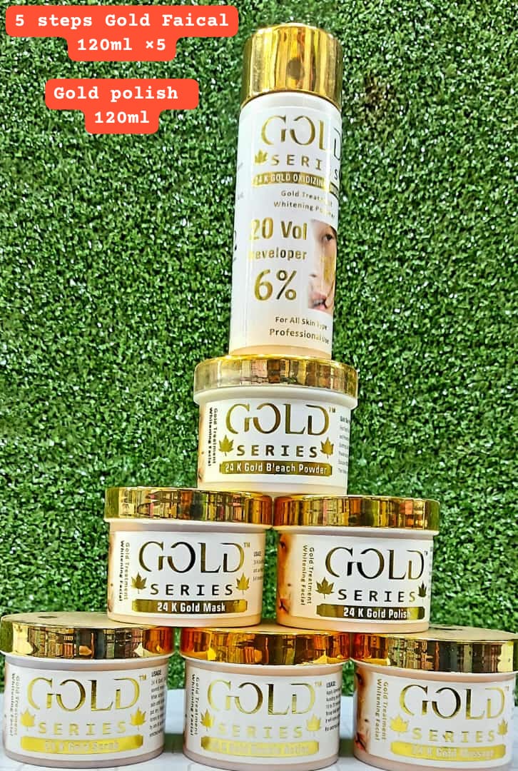 GOLD SERIES 5 STEPS FAICAL SET