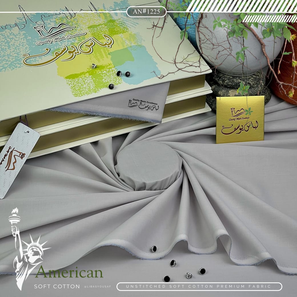 AMERICAN SOFT COTTON AVAILABLE IN 2 TYPES OF PACKAGING