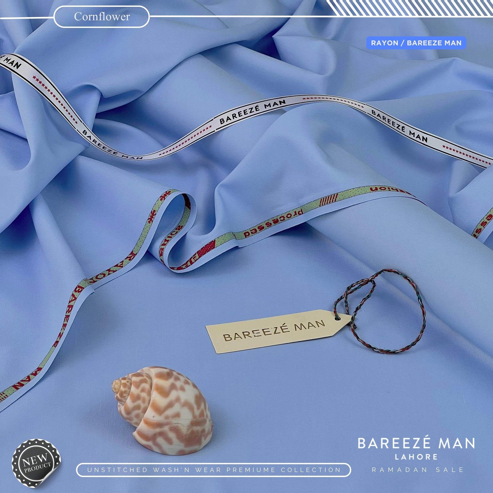BAREEZE' MAN  RAYON ( Summer )