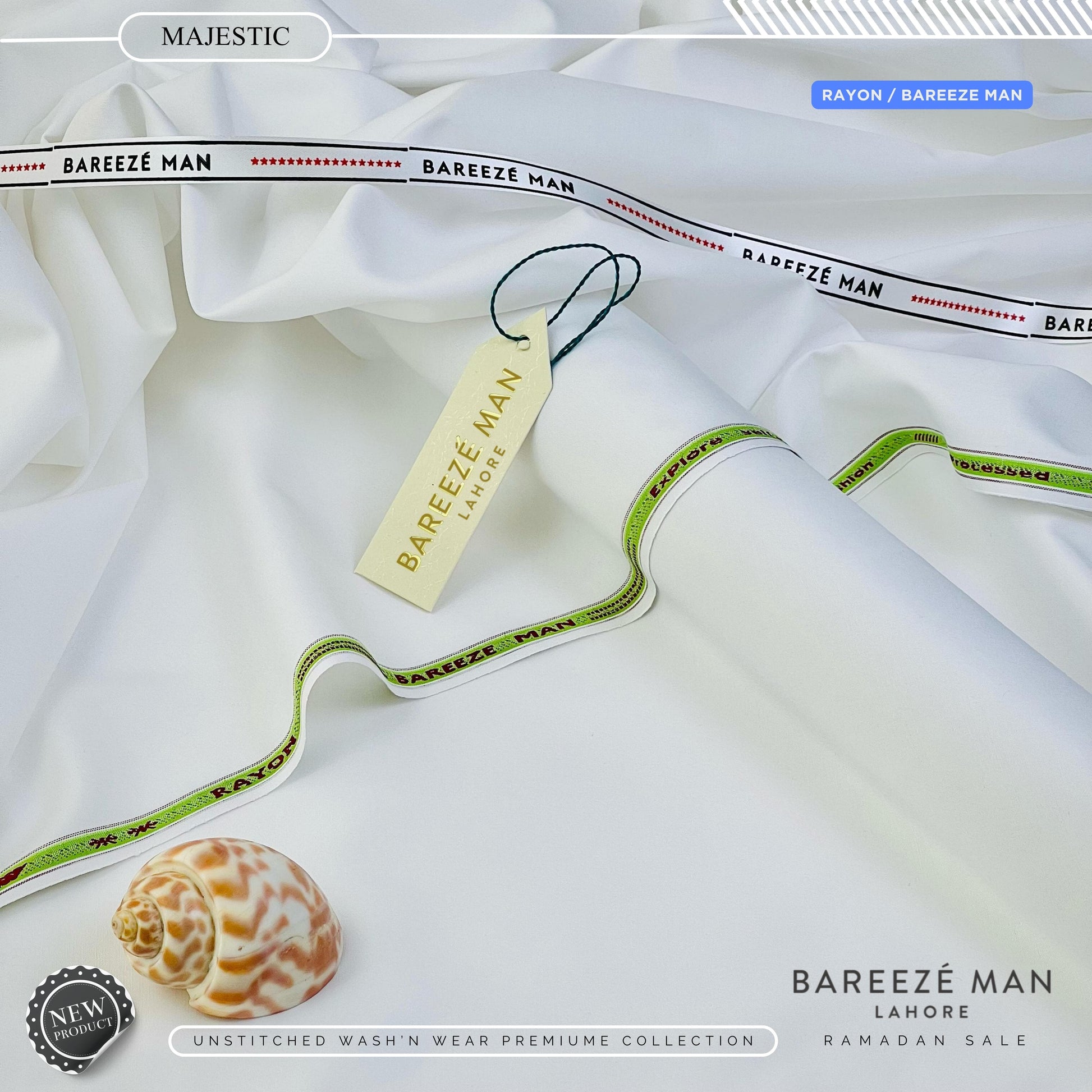 BAREEZE' MAN  RAYON ( Summer )