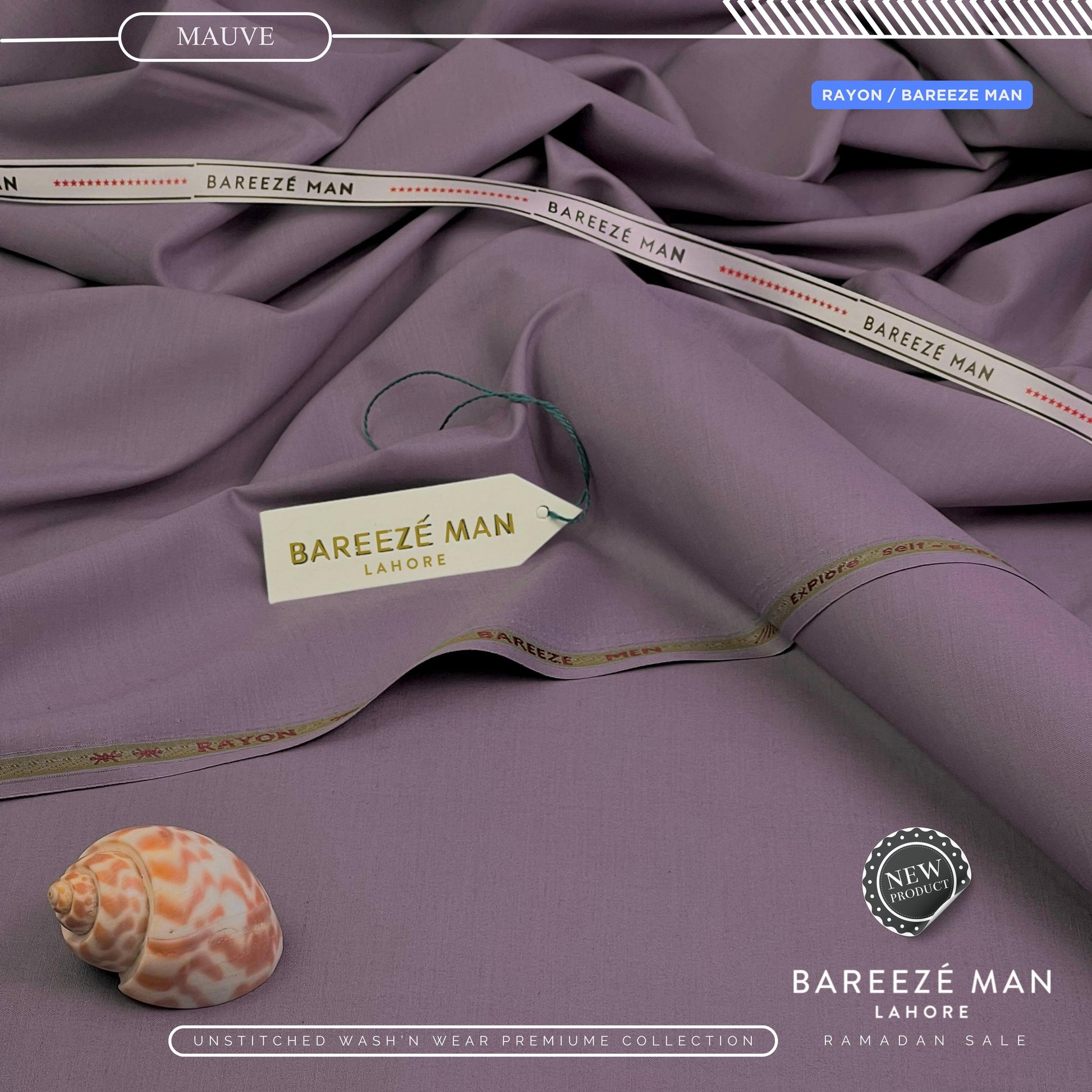 BAREEZE' MAN  RAYON ( Summer )