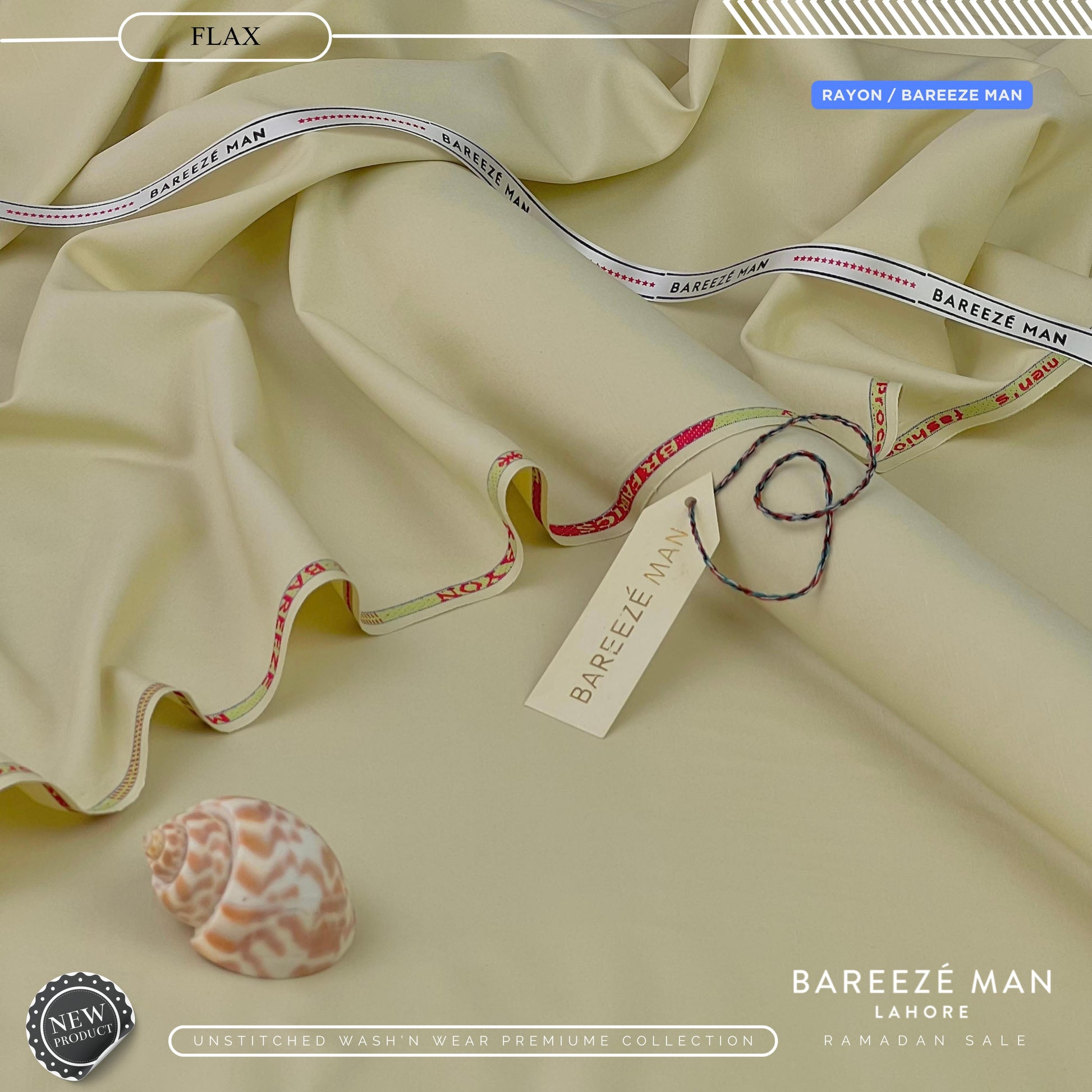 BAREEZE' MAN  RAYON ( Summer )