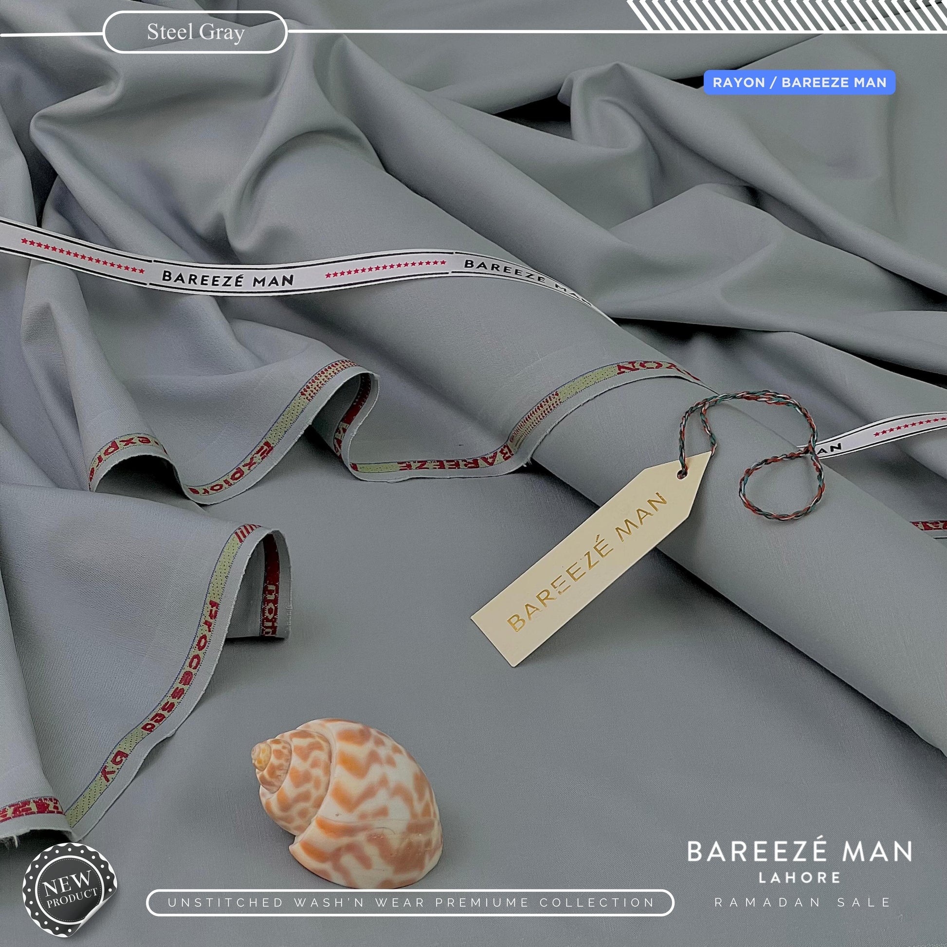 BAREEZE' MAN  RAYON ( Summer )